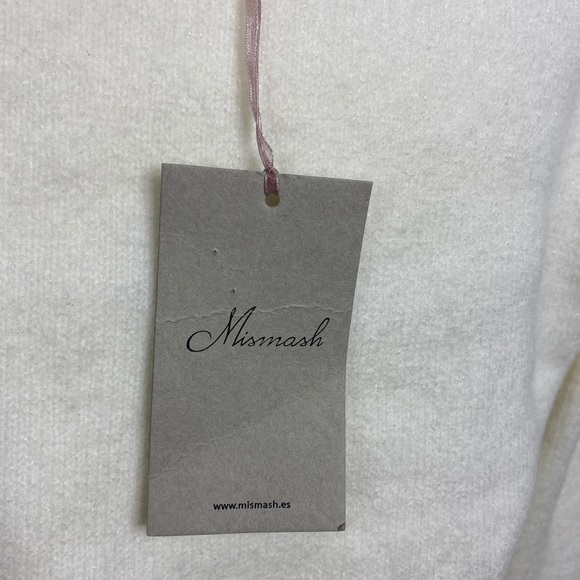 🆕 Brand New Ivory Mismash Pegun Oversized Thick Polka Dot Sweater M - Picture 11 of 11